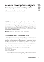 Subiectele model pentru examenul de bacalaureat 2013, pentru competente digitale, cat si barem de evaluare si notare, le puteti vedea aici Pdf A Scuola Di Competenza Digitale Il Ruolo Degli Insegnanti Nell Uso Delle Ict Degli Studenti