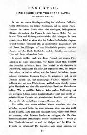 Das urteil ist eine frühe geschichte von franz kafka, die dieser 1912 in einer einzigen nacht heruntergeschrieben hat. Deutsches Textarchiv Kafka Franz Das Urteil Leipzig 1913