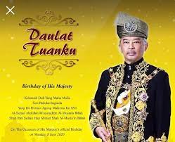 Ibnu rijal duli yang maha mulia seri paduka baginda yang di pertuan agong. Pasaraya Seri Intan Merafak Sembah Setinggi Tinggi Tahniah Kebawah Duli Yang Maha Mulia Seri Paduka Baginda Yang Dipertuan Agong Xvi Al Sultan Abdullah Ri Ayatuddin Al Mustafa Billah Shah Ibni Almarhum Sultan Haji Ahmad Shah