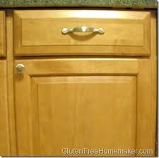 Some metals need special care, while others can be cleaned with just basic cleaning supplies. Keeping A Clean Kitchen Cabinet Doors Gluten Free Homemaker