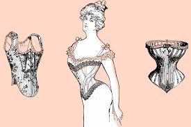 Als korsett (von französisch corset, ursprünglich diminutiv von altfranzösisch cors „körper) wird ein steifes, zur unterkleidung gehöriges kleidungsstück bezeichnet, das eng am oberkörper anliegt und diesen der jeweils geltenden modelinie entsprechend formen soll. Fashion And Feminism Mode Als Instrument Der Unterdruckung Thecurvymagazine