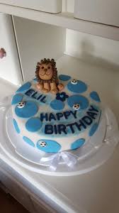 Motivtorte Fondant Lowe Tsv1860 Motivtorte Geburtstagstorte Kuchen Rezepte