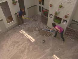Use a push broom to sweep the sand into the gaps between the pavers and run the plate compactor across the patio surface. How To Install Concrete Pavers How Tos Diy