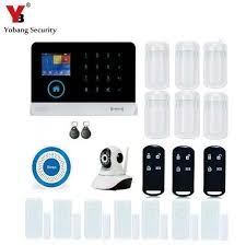 Yobang Security Wifi Alarm System Android Ios App Alarmas With Ip Camera Home Security Intruder Alarm Ki Gsm Alarm System Wireless Home Security Security Alarm