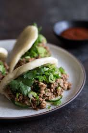 Sloppy Bao Buns Cooking With Cocktail Rings Bao Buns Cooking Steamed Buns