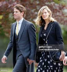 Nicholas Wilkinson and Olivia Hunt attend the wedding of Pippa ...