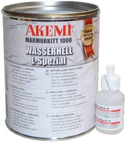 AKEMI® Marmorkitt 1000 Wasserhell L-Spezial