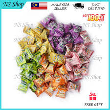 Cuba untuk membuat lebih banyak gabung, anda akan mendapat penggalak khas untuk membantu anda menang. A Ns Shop Lot 100 Sour Plus 40pcs Masam Mixed Fruit Gula Gula Raya Halal