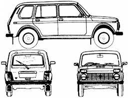A very large selection of cars from the us with over 170 auction houses. Blueprints Cars Lada Lada Niva 2131