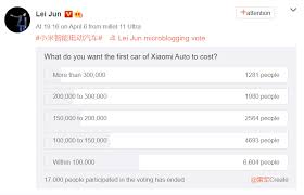 Xiaomi Gives Us The First Clues About His Electric Car It Will Be A Sedan Or Suv And This Is Supposed To Be The Price Xiaomi Planet
