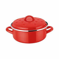Judge Induction Red Round Roaster Additional Details Found At The Image Link Roasting Pans Roaster Roasting Pan Slow Cooker Crock Pot