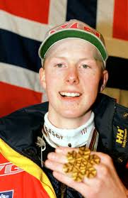 Image of Former Olympic champion Patrick Ortlieb of Austria is all smiles