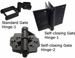 How to install your aluminum fence: Fence Fittings Fence Brackets Gate Hinges