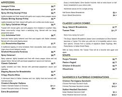 Menu For Olive Garden 5550 N Federal Hwy Br Fort Lauderdale Fl 33308