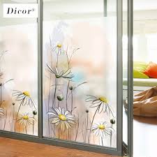 Persianas do seu jeito de acordo com a sua necessidade. Florists Dendranthema Decorative Window Films Privacy Stickers Stained Window Frosting Films Frosted Glass Film Daisy Flowers Stained Glass Film Decorative Window Filmglass Film Aliexpress