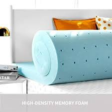 Ruuf Memory Foam Mattress Topper Queen 4 Inch 3 Pound Premium High Density Ventilated Ma In 2020 Memory Foam Mattress Topper Foam Mattress Topper Memory Foam Mattress