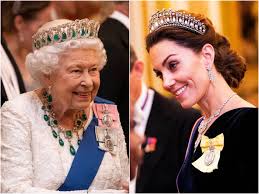 Princess eugenie tiara an amazing replica of the greville emerald tiara worn by princess eugenie at her wedding in october 2018. Kate Middleton Queen And Camilla Wore Tiaras At Buckingham Palace