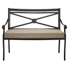 Outdoor Patio Smith Hawken Allogio Metal Garden Bench Target Metal Garden Benches Garden Bench Outdoor Patio