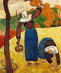 Emile Bernard Paysannes Bretonnes Tableau De Grands Peintres Et Peinture De Les Arts Comment Peindre Peintre