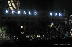 Long the home of the herald & weekly times, until they moved to southbank some years ago. Herald Sun Melbourne Neon Adonline Id Au