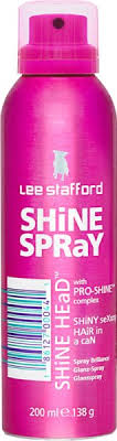 Protect your hair from moisture loss and keep your fair feeling amazing. Lee Stafford Shine Spray 200 Ml