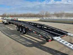 Kaufman 50ft Wedge Low Profile 3 Car Trailer 2019 Kaufman Vans Suvs And Trucks Cars