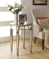 343 Amazon Com Monarch Specialties Diameter Scalloped Accent Table 24 Inch Mirrored Mirrored Accent Table Mirrored Furniture Round Accent Table