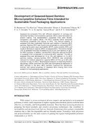 Deals on shooting accessories, gun parts, ammo, safety products, and much more. Pdf Development Of Seaweed Based Bamboo Microcrystalline Cellulose Films Intended For Sustainable Food Packaging Applications