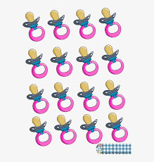 Free Printable Place The Pacifier In Baby S Mouth Game Pin The Dummy On The Baby Printable Free Png Image Transparent Png Free Download On Seekpng