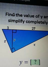 Let's explore the three basic percentage problems. Solved Find The Value Of Y Andsimplify Completely Y Brainly Com