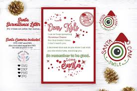 Download Santa Surveillance Printable Letter And Santa Cam 383169 Printables Design Bundles PSD Mockup Templates