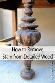 How To Remove Old Stain From Detailed Wood Stripping Wood Furniture Stripping Furniture Furniture Fix