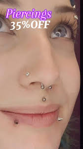 35%OFF Piercing, Jewelry, and Aftercare Till Years End. Call (580)231-6776  or https://apple-alley-piercing-llc-109678.square.site/ Piercings by  Brandon Clonts