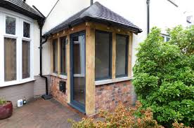 Check spelling or type a new query. Enclosed Oak Frame Porch Dwarf Wall Hipped Roof Aluminium Windows Leigh Wigan Oak Carpentry Lancashire English Oak Timber Framed Buildings Modern Construction Traditional Refurbishments Bespoke Joinery Interior Fittings Project Management
