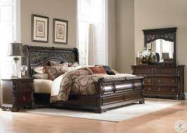 Arbor Place King Sleigh Bed From Liberty 575 Br Ksl Coleman Furniture Sleigh Bedroom Set Bedroom Sets Queen Bedroom Set