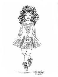 The spruce / ashley deleon nicole these free pumpkin coloring pages will be sna. Dance Coloring Pages Irish Dancers Coloring Pages
