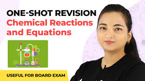 The topics which are covered in this chapter are chemical equation, balanced chemical equation, implication of. Chemical Reactions And Equations Class 10 One Shot Class 10 Cbse Chemistry Youtube