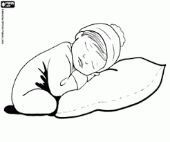 Dormir sin llorar es la mayor comunidad del sueño infantil, online desde 2004. O Bebe Dormindo Em Uma Almofada Para Colorir E Imprimir