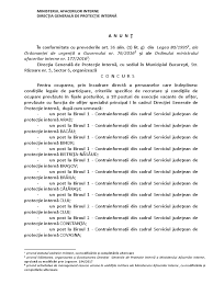 Este un control parlamentar pasiv, prin faptul ca. Anunt Concurs 18 Posturi Sjpi