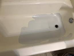 Scrap off the paint surface, by using putty blade and wire brush. Bathtub Paint Peeling How Do You Repair This Homeimprovement