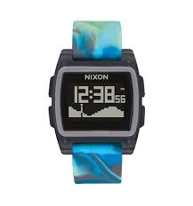 Nixon Base Tide 38mm Blue Jellyfish Kiteworldshop Com