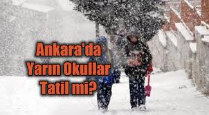 Valilik'ten kar tatili açıklaması geldi mi? 7 Ocak Ankara Da Yarin Okullar Tatil Mi Kar Tatili Ile Ilgili Valilik Ten Bir Aciklama Yapildi Mi