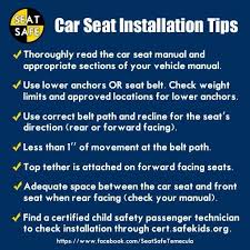 Car Seat Installation Tips Www Facebook Com Seatsafetemecula Car Seat Harness Car Seat Installation Carseat Safety