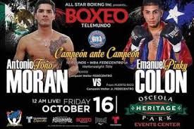 Dash is understandable, but once you've learned the basics, the answer is usually clear. Moran Vs Colon Boxing Event Tapology