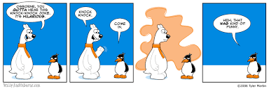 Elf me wrap this present for santa. Penguin Knock Knock Jokes