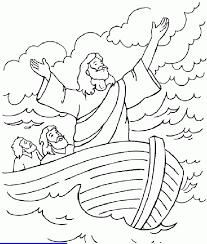 Jesus calms the storm color page, hd png download is free transparent png image. Jesus Calming The Storm Coloring Page Coloring Home