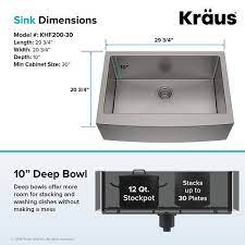 We did not find results for: Kraus Standart Pro Stainless Steel 30 In 1 Bowl Farmhouse Kitchen Sink Overstock 3381326