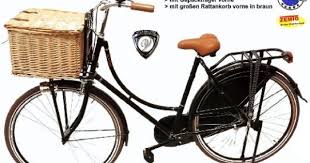 Hollandrad Damen 28 Zoll Komplett Mit Rattankorb Braun Amazon De Sport Freizeit Hollandrad Hollandrad Damen Fahrrad Damen