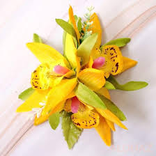 Check spelling or type a new query. Alohaz Yellow Orchid Burst Hawaiian Flower Hair Clip