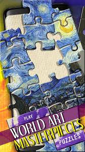 Reconstruct the puzzles of the most famous art paintings in history: World Famous Paintings Jigsaw Puzzles For Android Apk Download